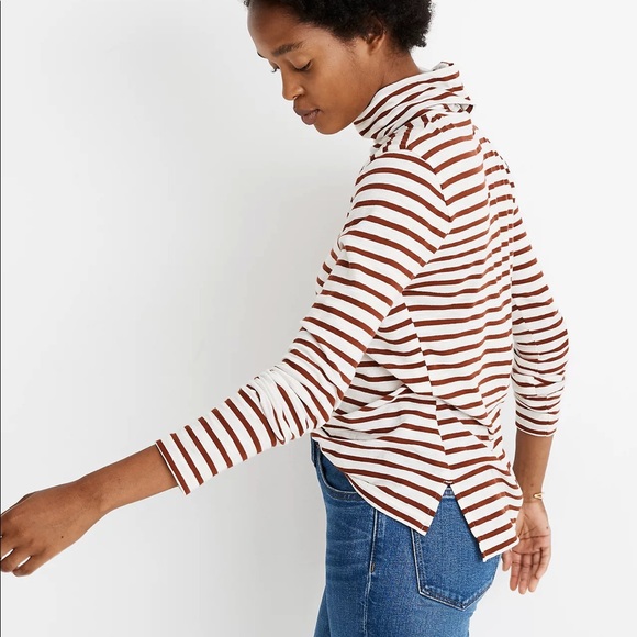 Madewell Whisper Cotton Turtleneck XXS xs - Picture 7 of 7